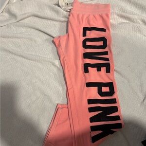 PINK Victoria's Secret Coral Lounge Pants